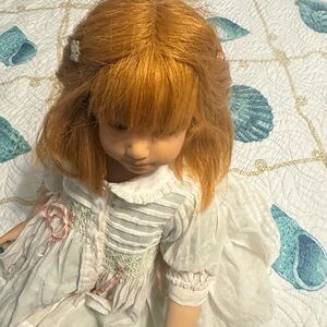 Vintage Red and White Doll (Heidi plus)